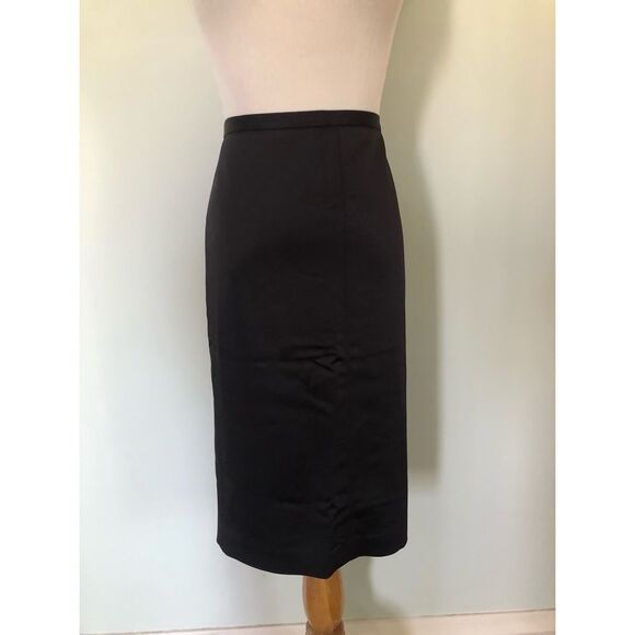 BCBGMaxAzria Dresses & Skirts - [BCBG MaxAzria] Black Lined Straight Skirt Sz: 6